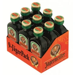 Kräuterlikör Partypackung 9ST 180ML